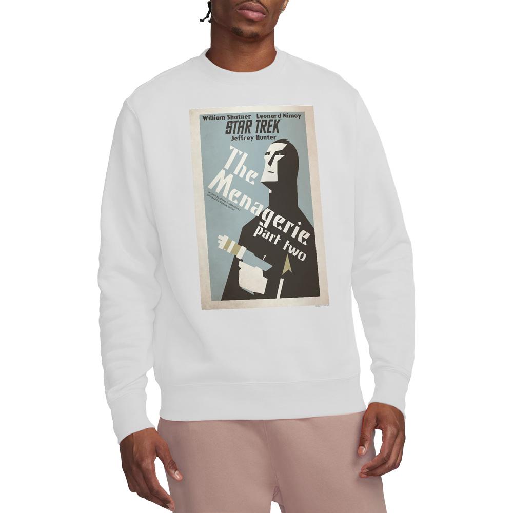 White - Lifestyle - Star Trek Unisex Adult The Original Series Episode 12 Sweatshirt