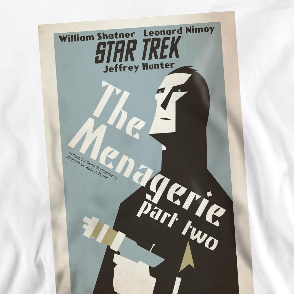 White - Pack Shot - Star Trek Unisex Adult The Original Series Episode 12 Sweatshirt
