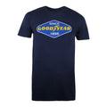 Navy - Front - Goodyear Mens Diamond T-Shirt