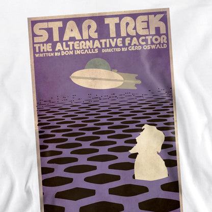 White - Pack Shot - Star Trek Unisex Adult The Original Series Episode 27 Sweatshirt