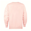 Pale Pink - Back - Mean Girls Womens-Ladies Pink Wednesdays Sweatshirt
