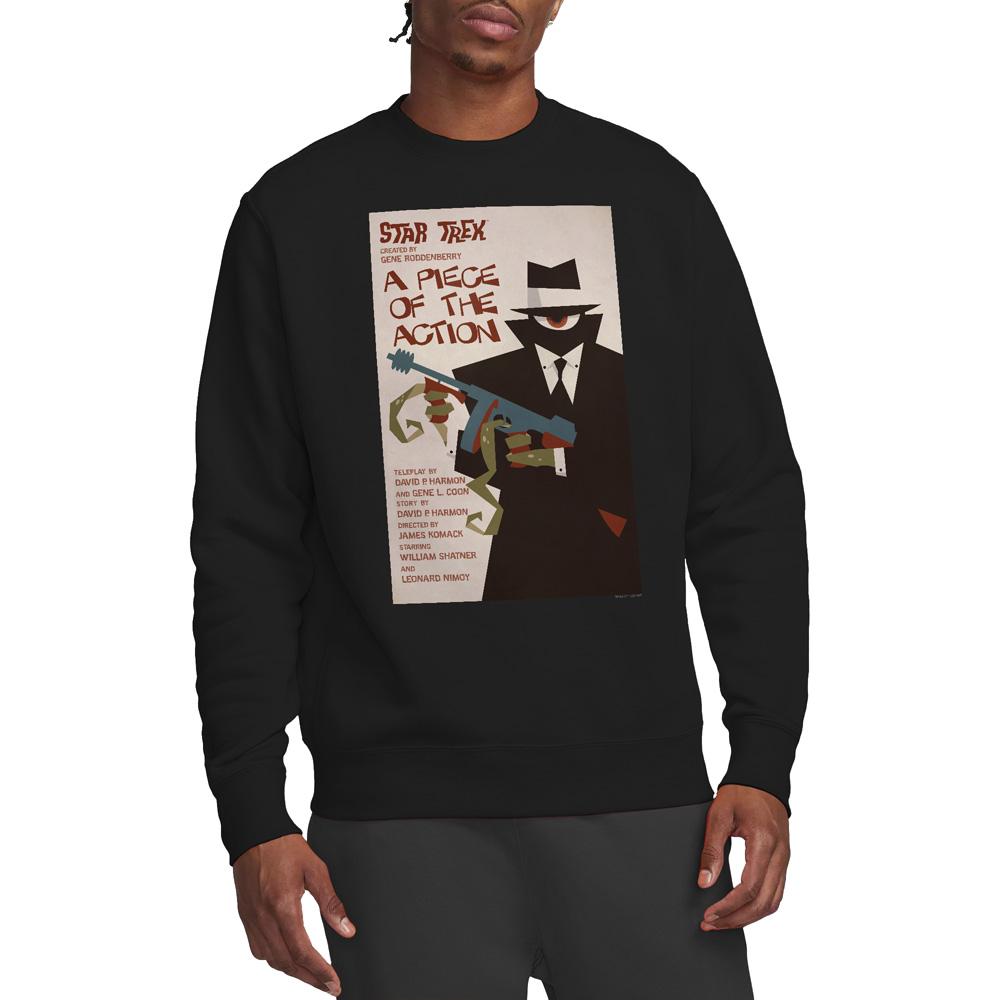 Black - Lifestyle - Star Trek Unisex Adult The Original Series Episode 46 Sweatshirt