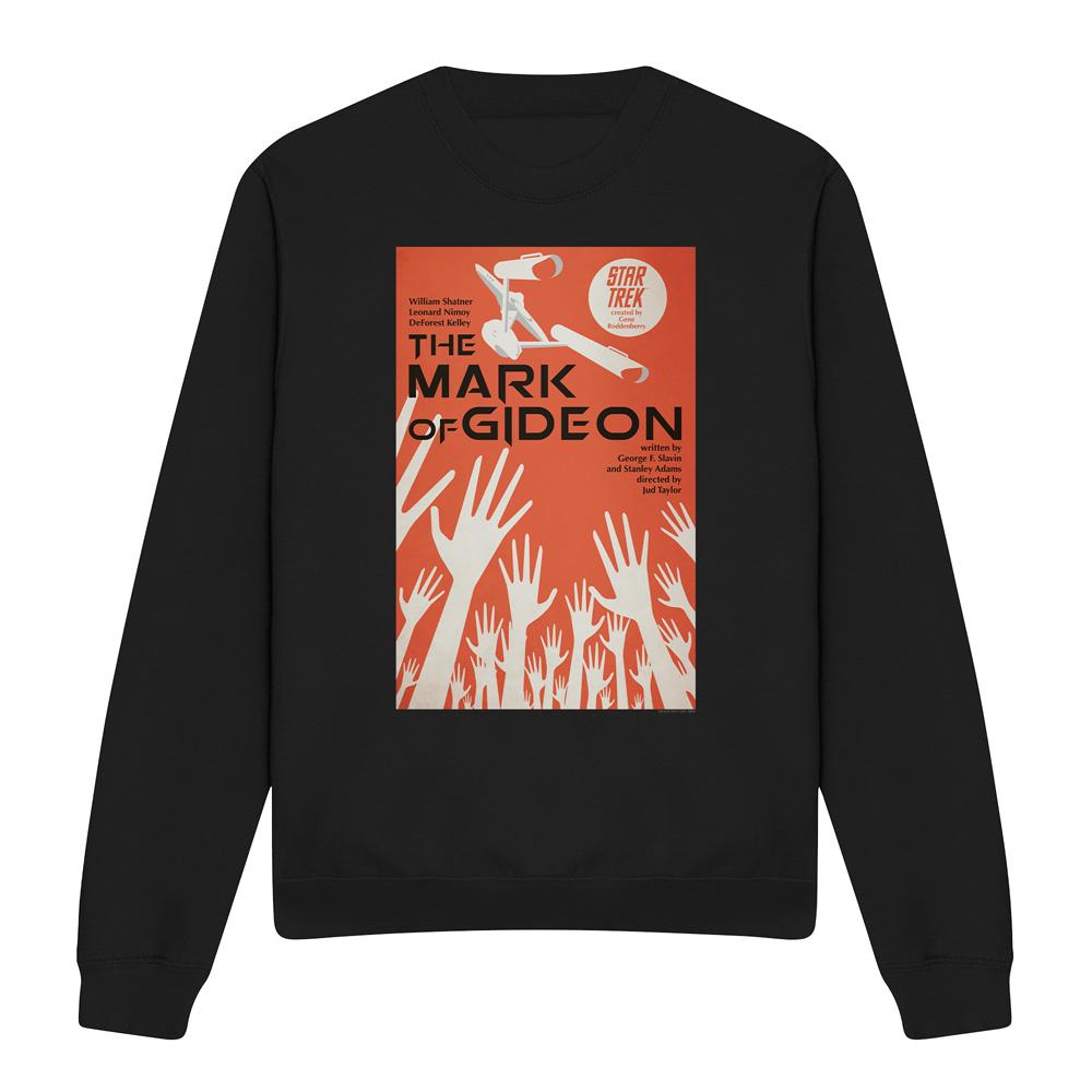 Black - Front - Star Trek Unisex Adult The Original Series Episode 71 Sweatshirt