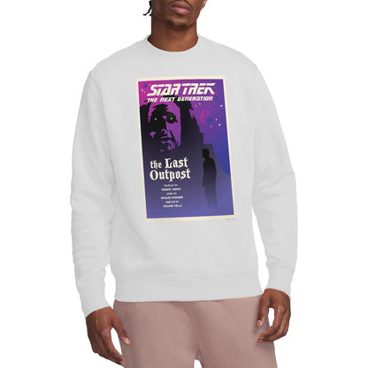 White - Lifestyle - Star Trek Unisex Adult The Next Generation Season 1 Episode 5 Sweatshirt