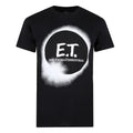 Black - Front - E.T. the Extra-Terrestrial Mens Eclipse T-Shirt