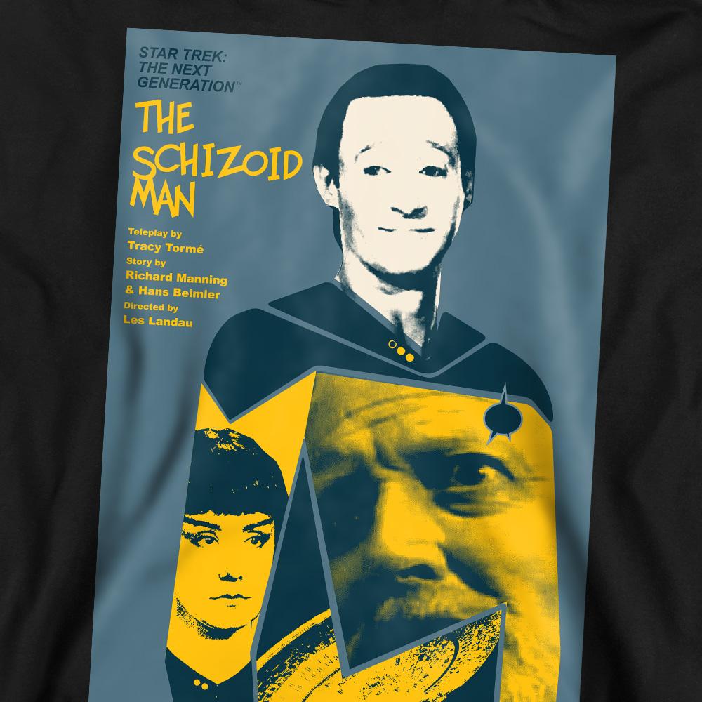 Black - Pack Shot - Star Trek Unisex Adult The Next Generation Season 2 Episode 6 Sweatshirt