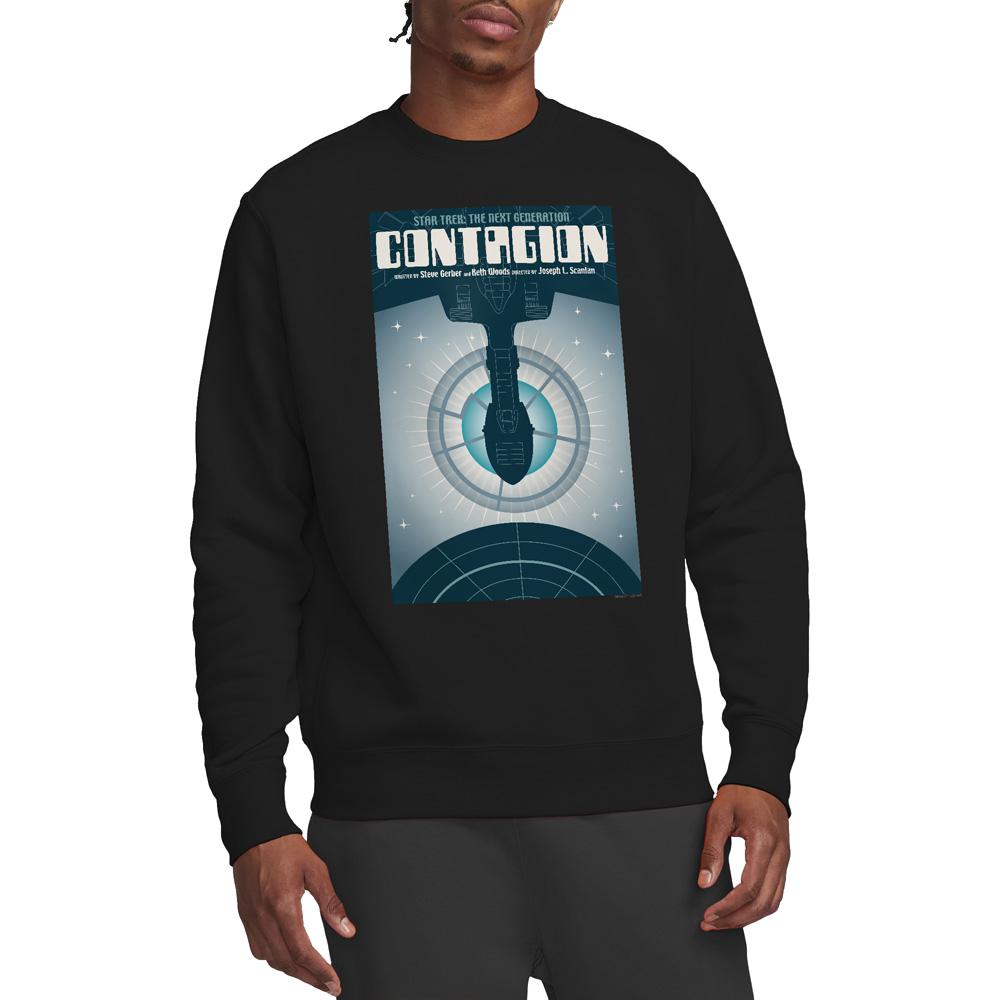 Black - Lifestyle - Star Trek Unisex Adult The Next Generation Season 2 Episode 11 Sweatshirt