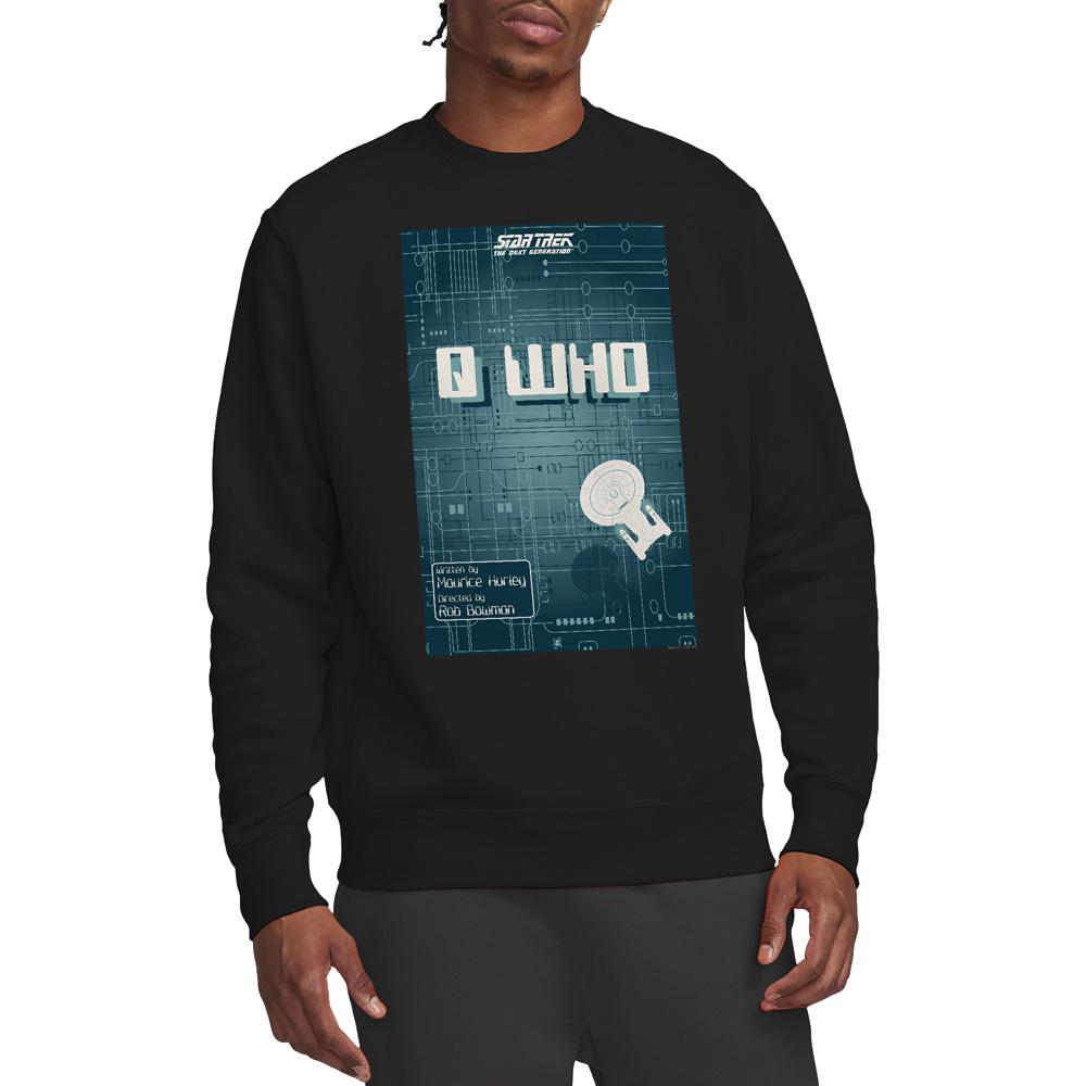 Black - Lifestyle - Star Trek Unisex Adult The Next Generation Season 2 Episode 16 Sweatshirt