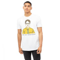 White - Side - The Office Mens Bears Dwight Schrute T-Shirt