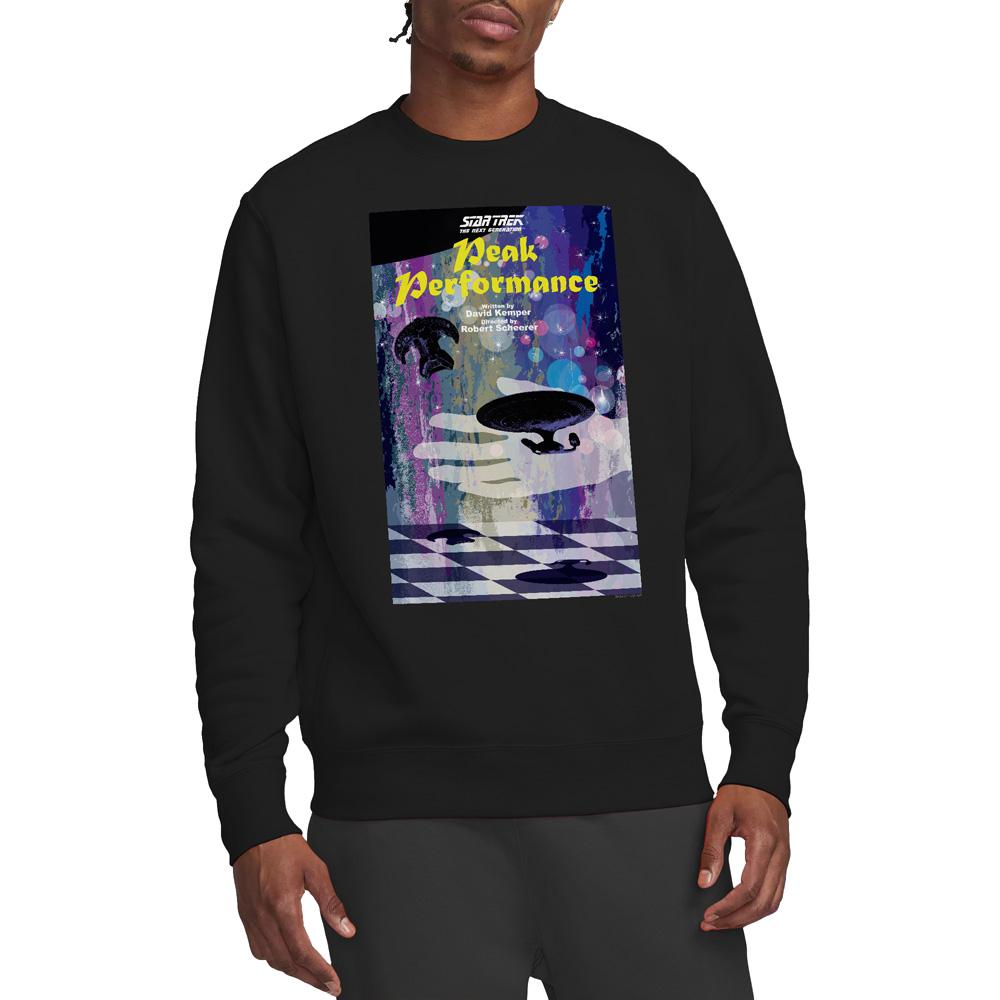 Black - Lifestyle - Star Trek Unisex Adult The Next Generation Season 2 Episode 21 Sweatshirt