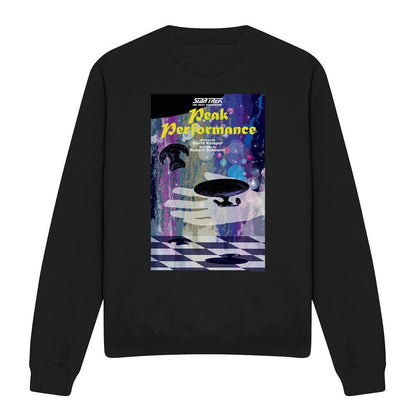 Black - Front - Star Trek Unisex Adult The Next Generation Season 2 Episode 21 Sweatshirt