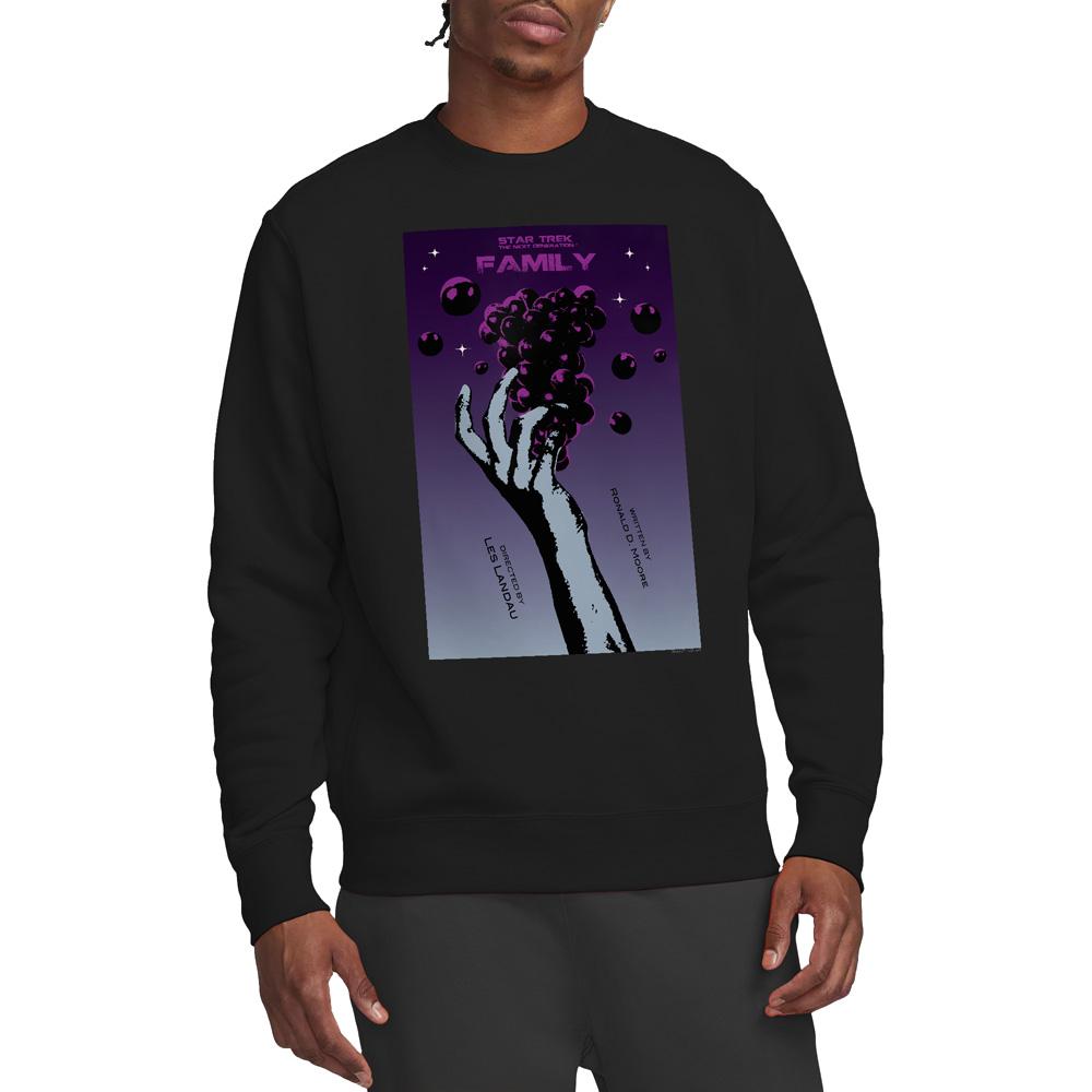 Black - Lifestyle - Star Trek Unisex Adult The Next Generation Season 4 Episode 2 Sweatshirt