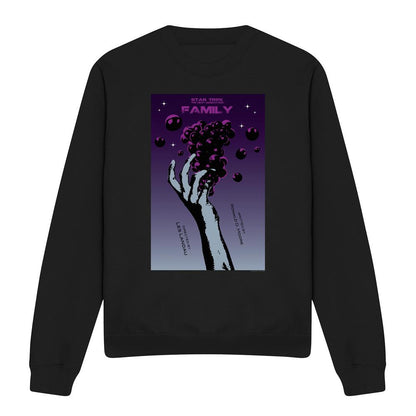 Black - Front - Star Trek Unisex Adult The Next Generation Season 4 Episode 2 Sweatshirt