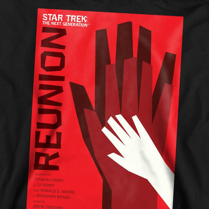 Black - Side - Star Trek Unisex Adult The Next Generation Season 4 Episode 7 Sweatshirt