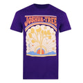 Purple - Front - National Parks Mens Joshua Tree T-Shirt