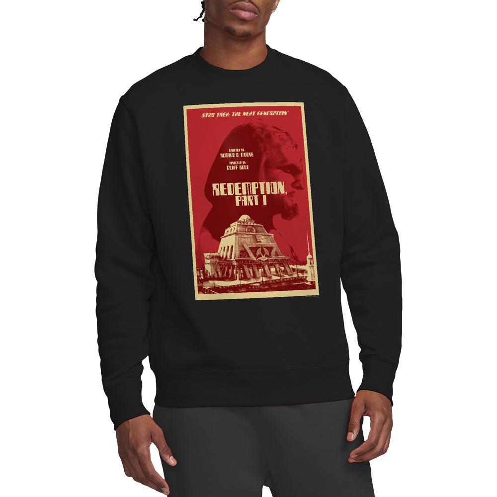 Black - Lifestyle - Star Trek Unisex Adult The Next Generation Season 4 Episode 26 Sweatshirt
