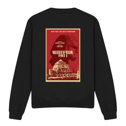 Black - Front - Star Trek Unisex Adult The Next Generation Season 4 Episode 26 Sweatshirt