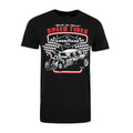 Black-White-Red - Front - Goodyear Mens Speed Tires T-Shirt