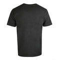 Vintage Black - Back - Marvel Comics Mens 3D Logo Washed T-Shirt