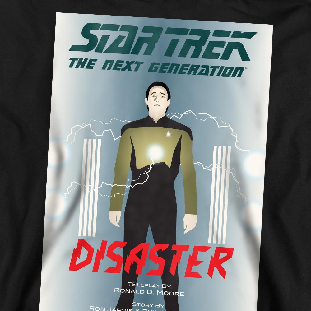Black - Pack Shot - Star Trek Unisex Adult The Next Generation Season 5 Episode 5 Sweatshirt