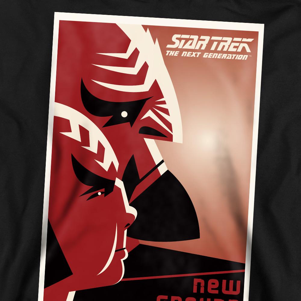 Black - Pack Shot - Star Trek Unisex Adult The Next Generation Season 5 Episode 10 Sweatshirt