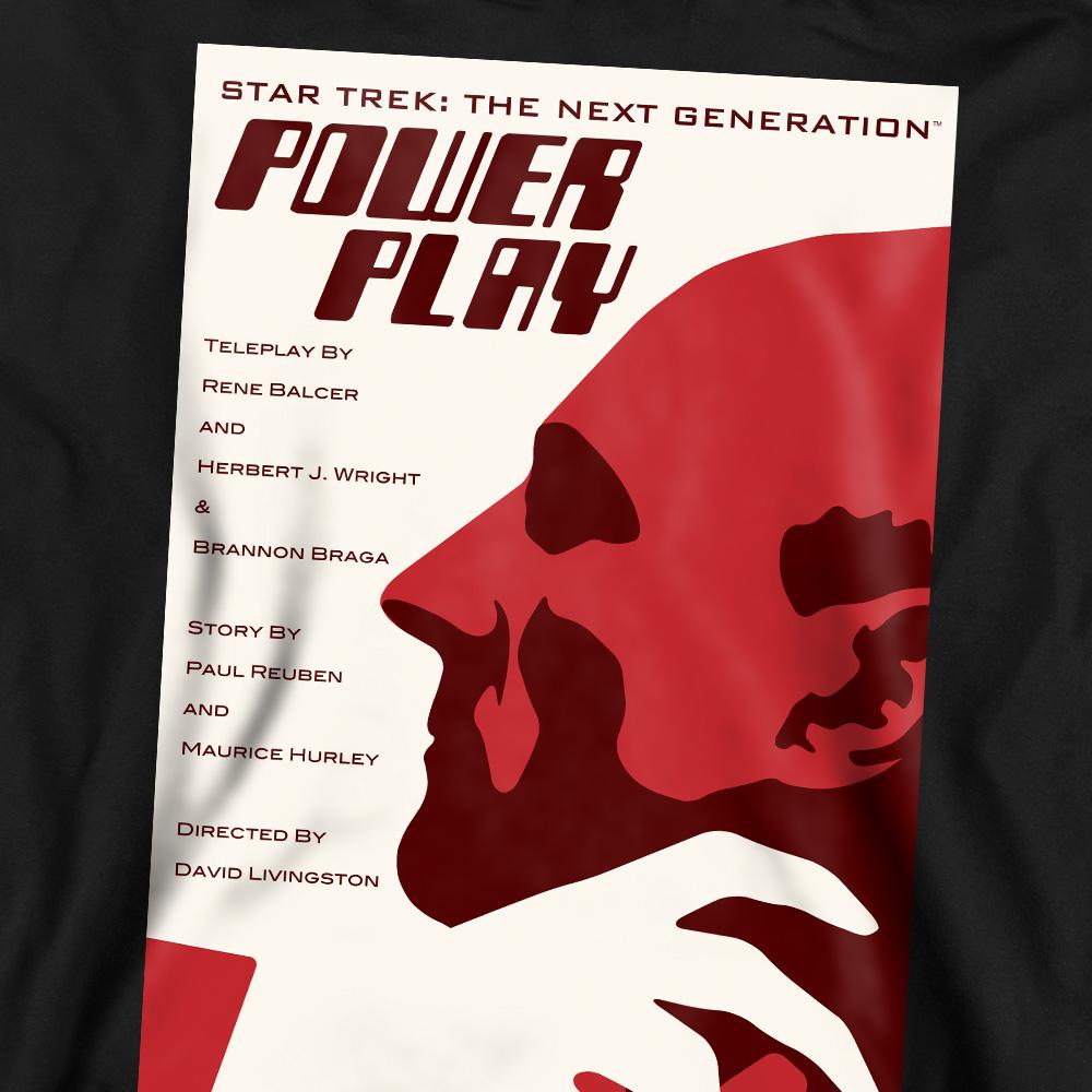 Black - Pack Shot - Star Trek Unisex Adult The Next Generation Season 5 Episode 15 Sweatshirt