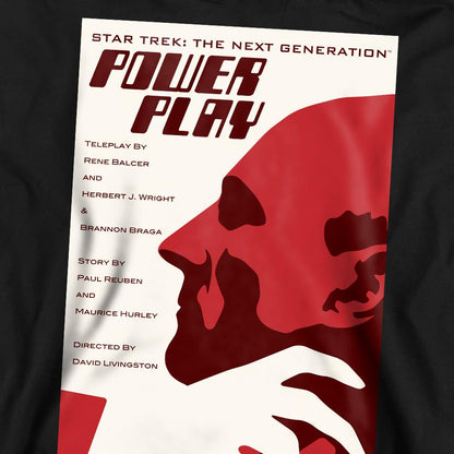 Black - Pack Shot - Star Trek Unisex Adult The Next Generation Season 5 Episode 15 Sweatshirt