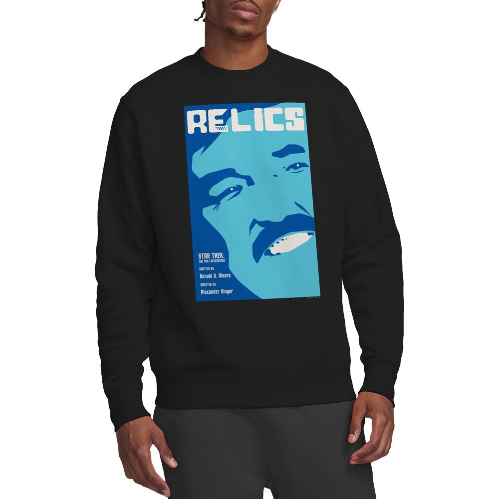 Black - Lifestyle - Star Trek Unisex Adult The Next Generation Season 6 Episode 4 Sweatshirt