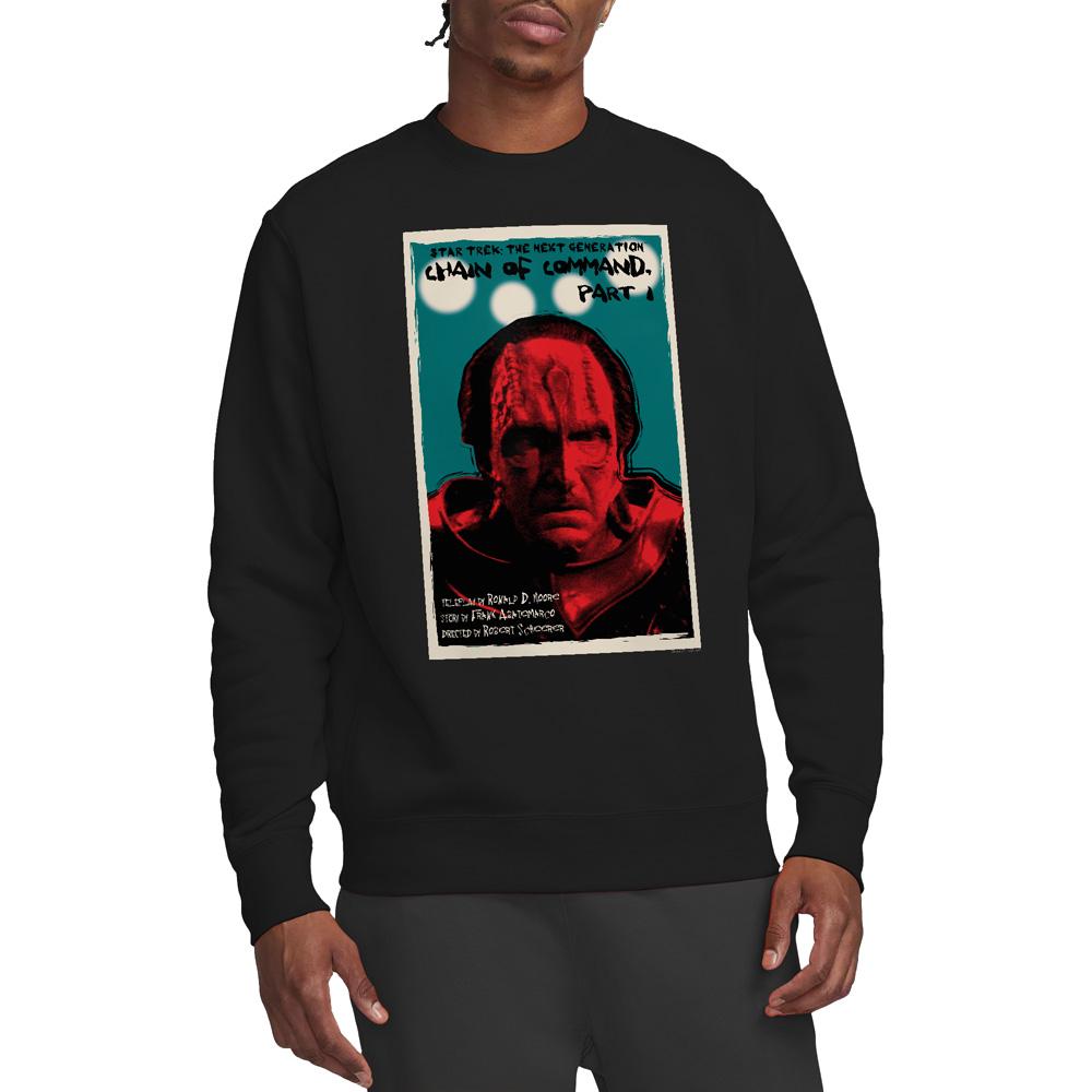 Black - Lifestyle - Star Trek Unisex Adult The Next Generation Season 6 Episode 10 Sweatshirt