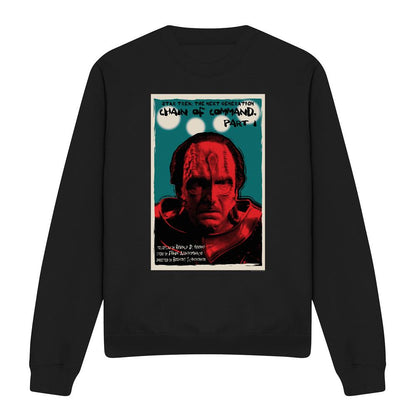 Black - Front - Star Trek Unisex Adult The Next Generation Season 6 Episode 10 Sweatshirt