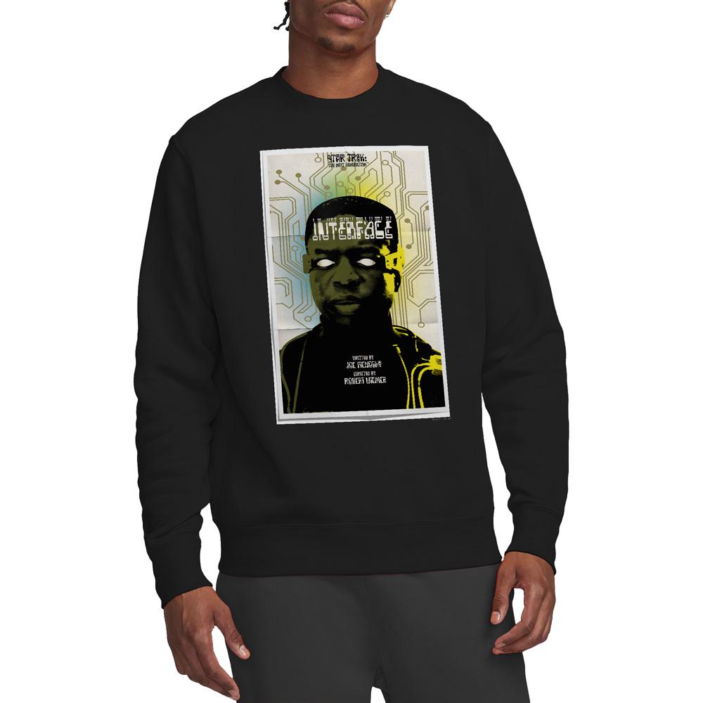 Black - Lifestyle - Star Trek Unisex Adult The Next Generation Season 7 Episode 3 Sweatshirt