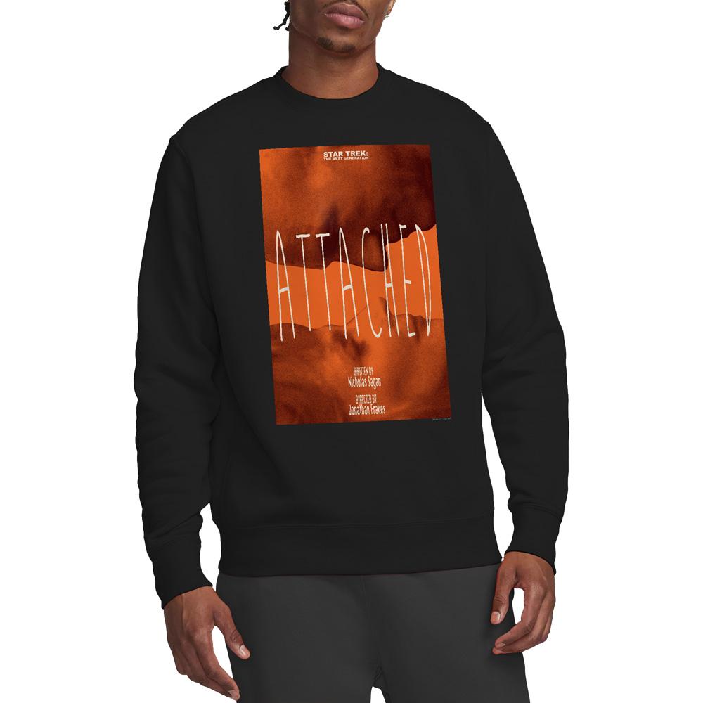 Black - Lifestyle - Star Trek Unisex Adult The Next Generation Season 7 Episode 8 Sweatshirt