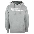 Heather Grey - Front - Fast & Furious Mens Logo Hoodie