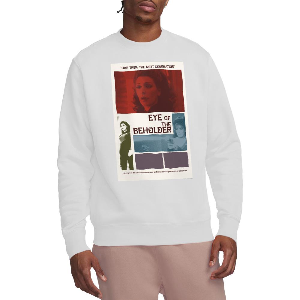 White - Lifestyle - Star Trek Unisex Adult The Next Generation Season 7 Episode 18 Sweatshirt