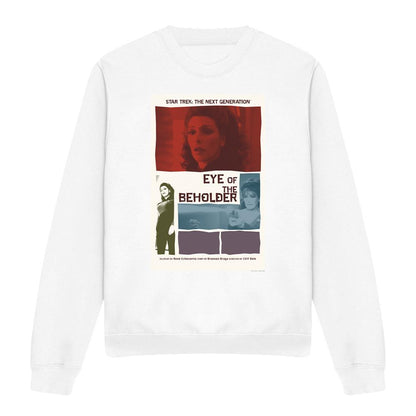 White - Front - Star Trek Unisex Adult The Next Generation Season 7 Episode 18 Sweatshirt