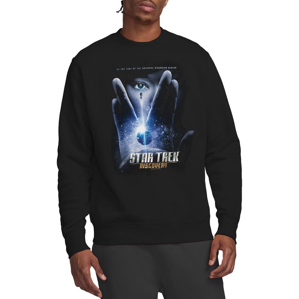 Black - Lifestyle - Star Trek: Discovery Unisex Adult Discovery Begins Sweatshirt