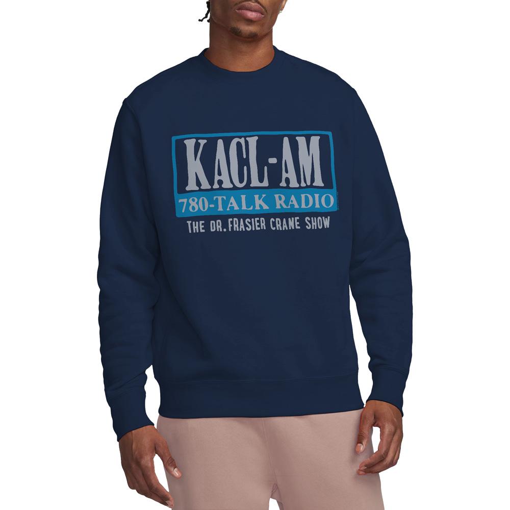 Navy - Lifestyle - Frasier Unisex Adult KACL-AM Talk Sweatshirt