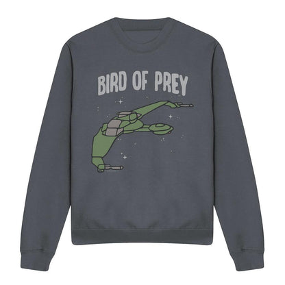 Black - Front - Star Trek Unisex Adult The Bird of War Sweatshirt