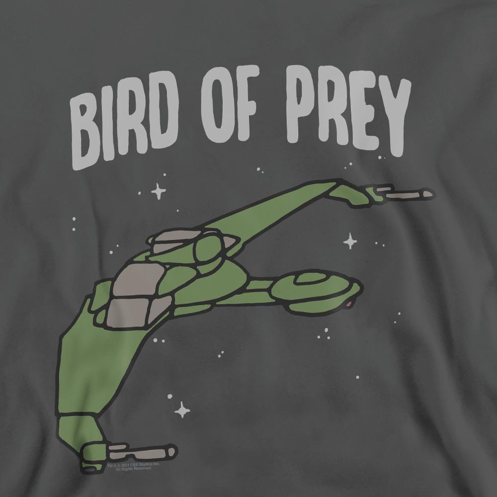 Black - Side - Star Trek Unisex Adult The Bird of War Sweatshirt