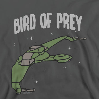 Black - Side - Star Trek Unisex Adult The Bird of War Sweatshirt