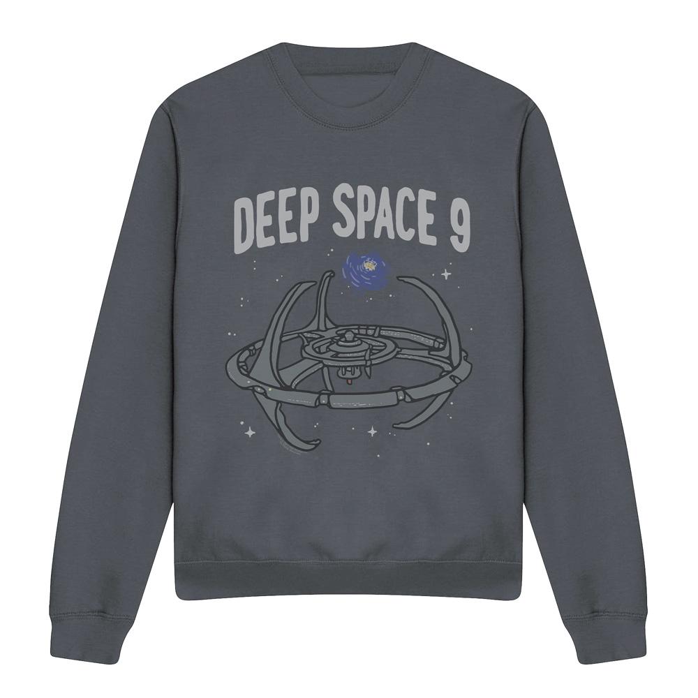 Black - Front - Star Trek Unisex Adult The Bajor Sweatshirt