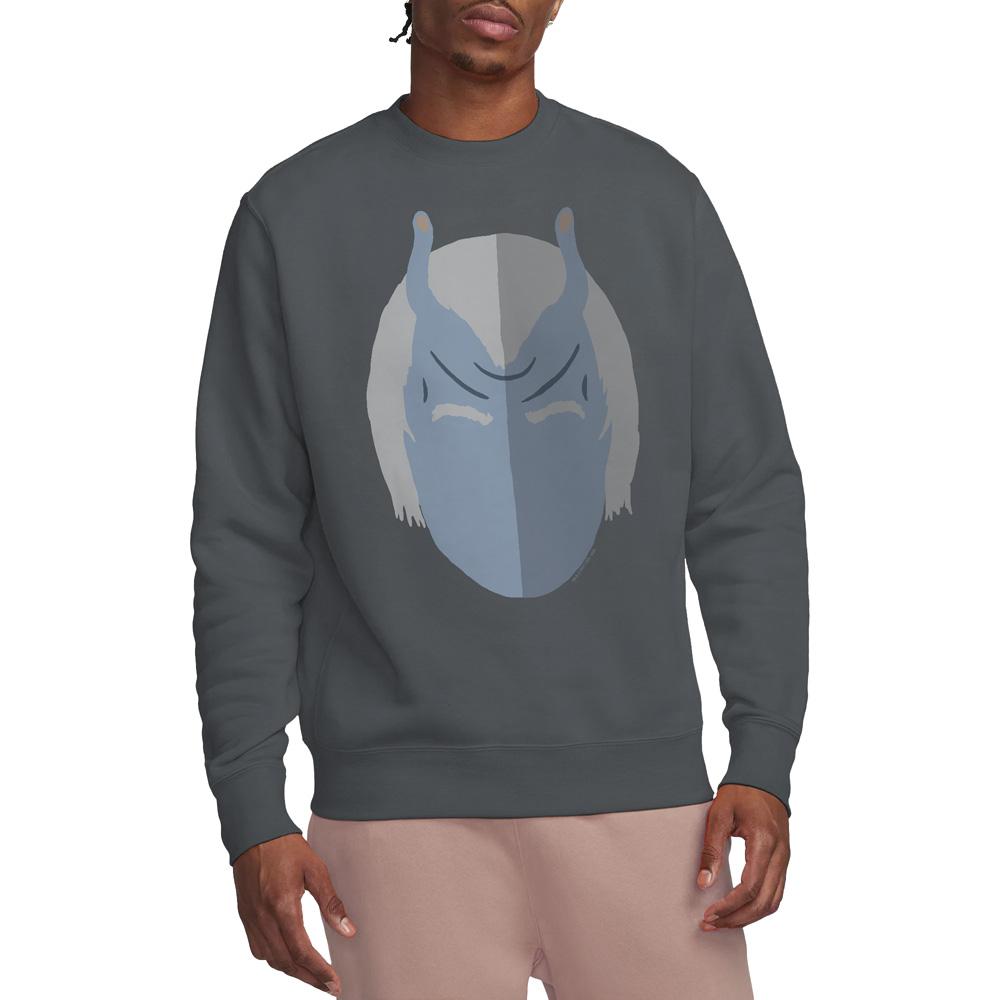 Black - Back - Star Trek Unisex Adult The Andorian Sweatshirt