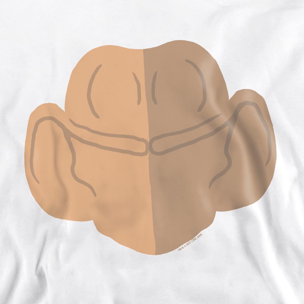White - Pack Shot - Star Trek Unisex Adult The Ferengi Sweatshirt