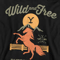 Black - Side - Yellowstone Unisex Adult Wild & Free Sweatshirt