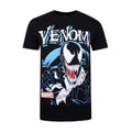 Black-Blue-White - Front - Venom Mens Antihero T-Shirt