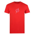 Cherry Red - Front - The Flash Mens Logo T-Shirt