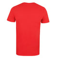 Cherry Red - Back - The Flash Mens Logo T-Shirt