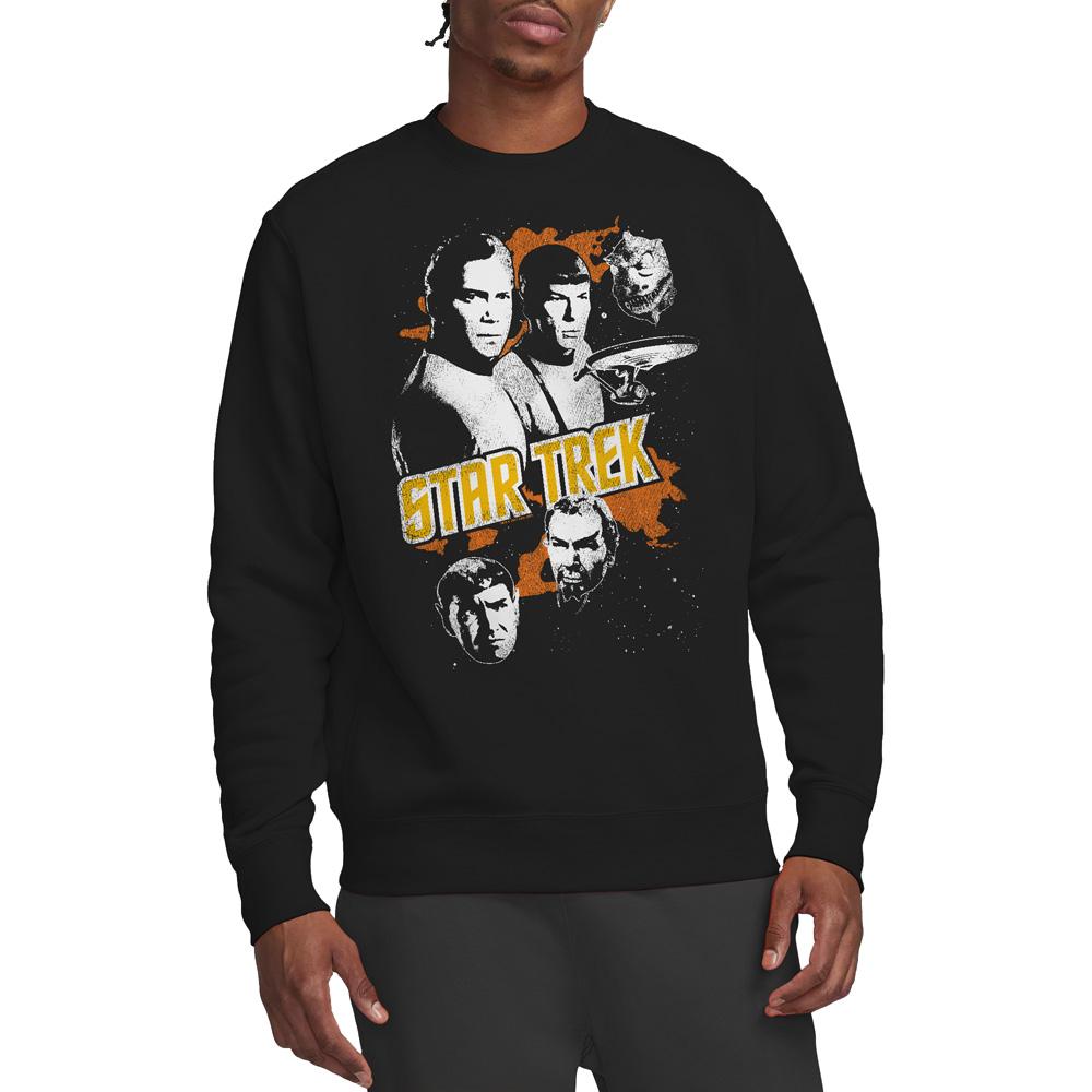 Black - Lifestyle - Star Trek Unisex Adult Good Vs Evil Graphic Sweatshirt