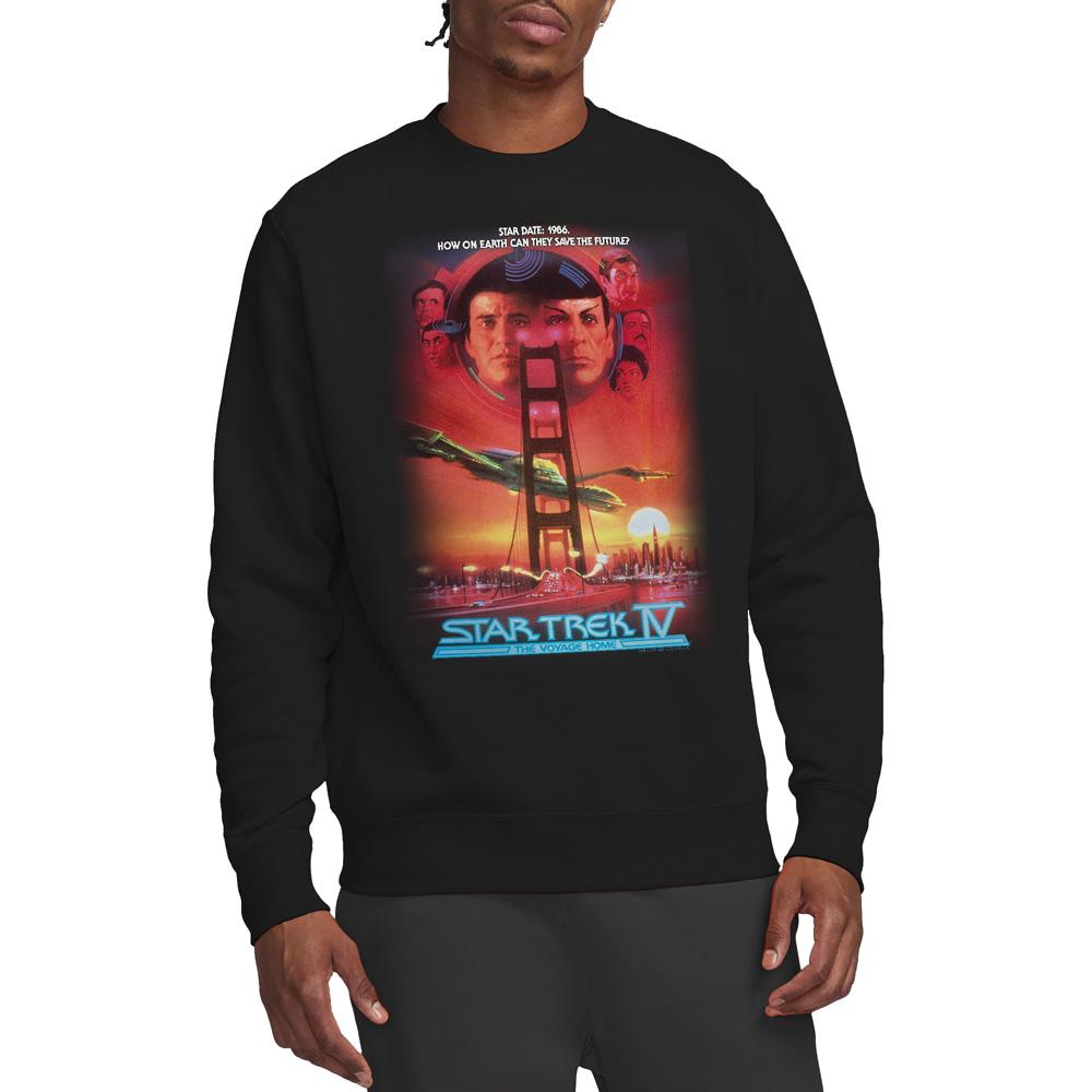 Black - Lifestyle - Star Trek Unisex Adult The Voyage Home Sweatshirt