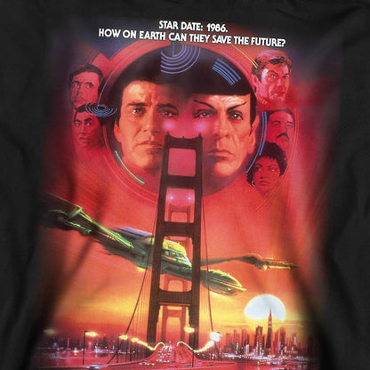 Black - Pack Shot - Star Trek Unisex Adult The Voyage Home Sweatshirt
